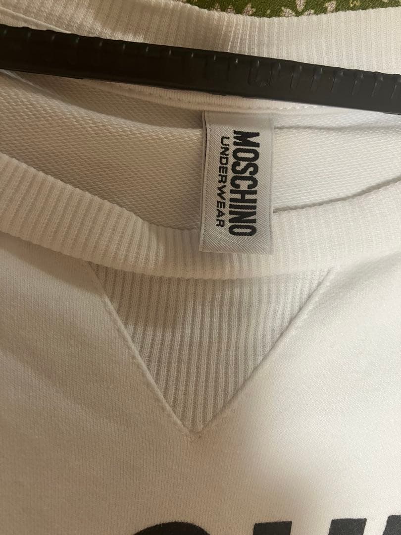 モスキーノ MOSCHINO UNDERWHERE 長袖 スウェット ホワイト — image 3