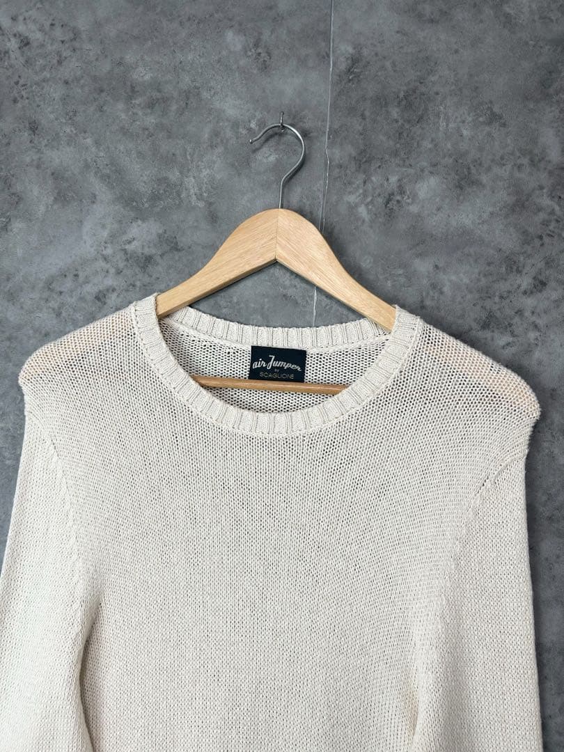 ヴィンテージ air Jumper by SCAGLIONE シルクニット — image 3