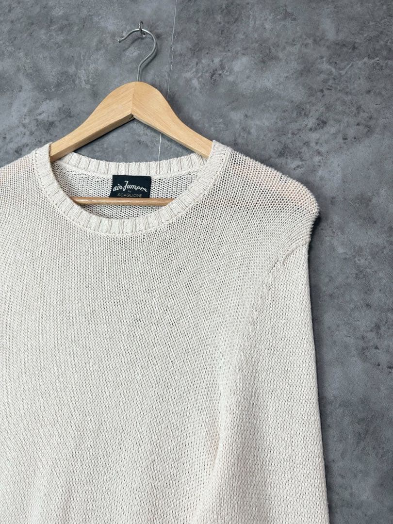 ヴィンテージ air Jumper by SCAGLIONE シルクニット — image 5