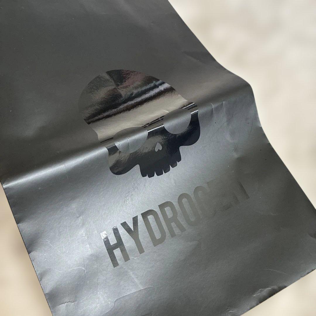HYDROGEN ショップ袋 2枚セット スカルロゴ — image 5