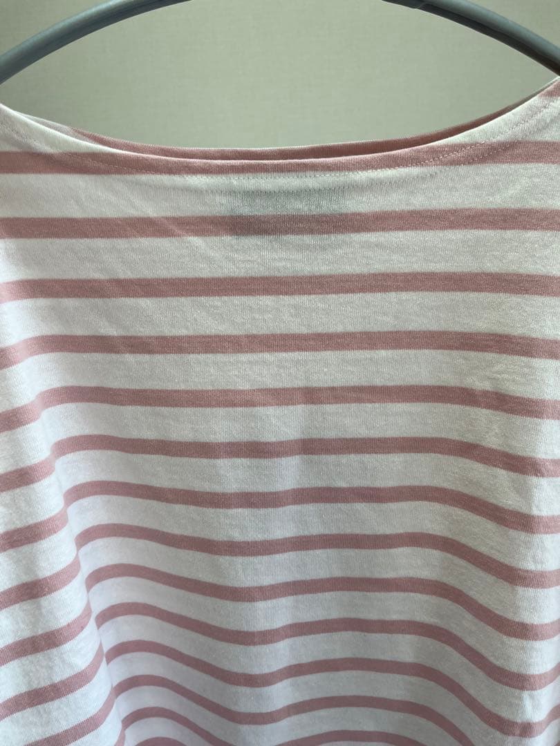 新品・未使用タグ付【Le Minor】ルミノア　ビッグシルエットボーダーTシャツ — image 5