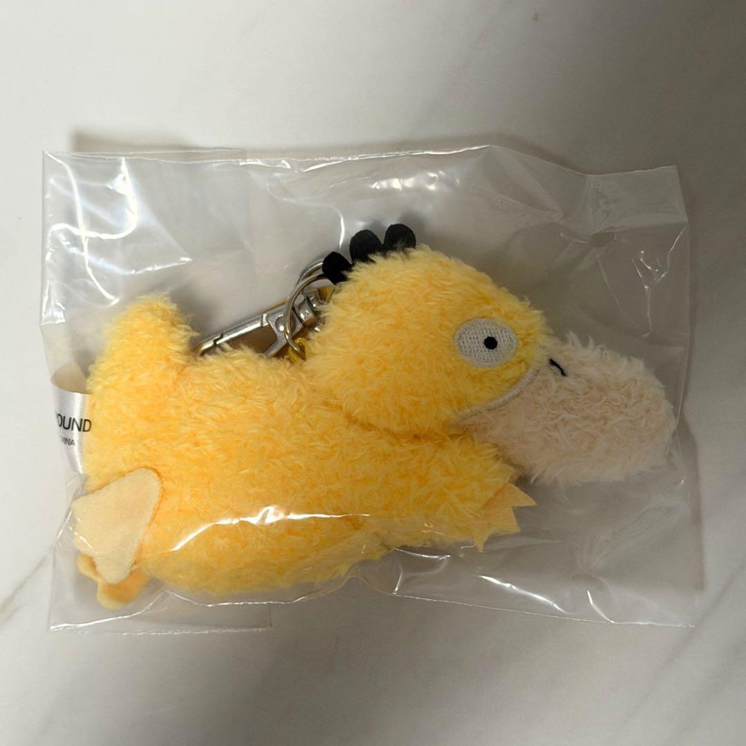 【正規品】 ポケモン コダック ぬいぐるみキーホルダー ぺたんこ 韓国限定 新品 — image 2
