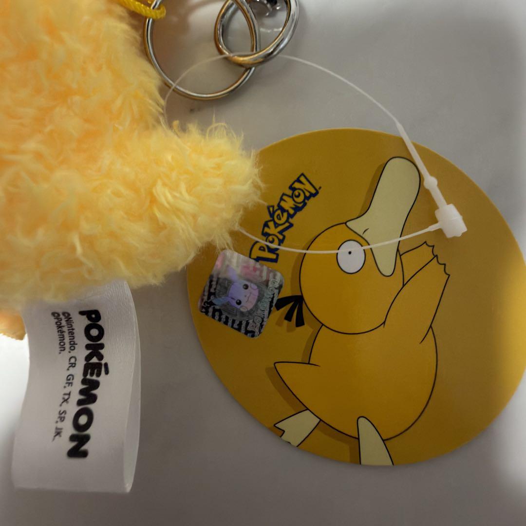 【正規品】 ポケモン コダック ぬいぐるみキーホルダー ぺたんこ 韓国限定 新品 — image 5
