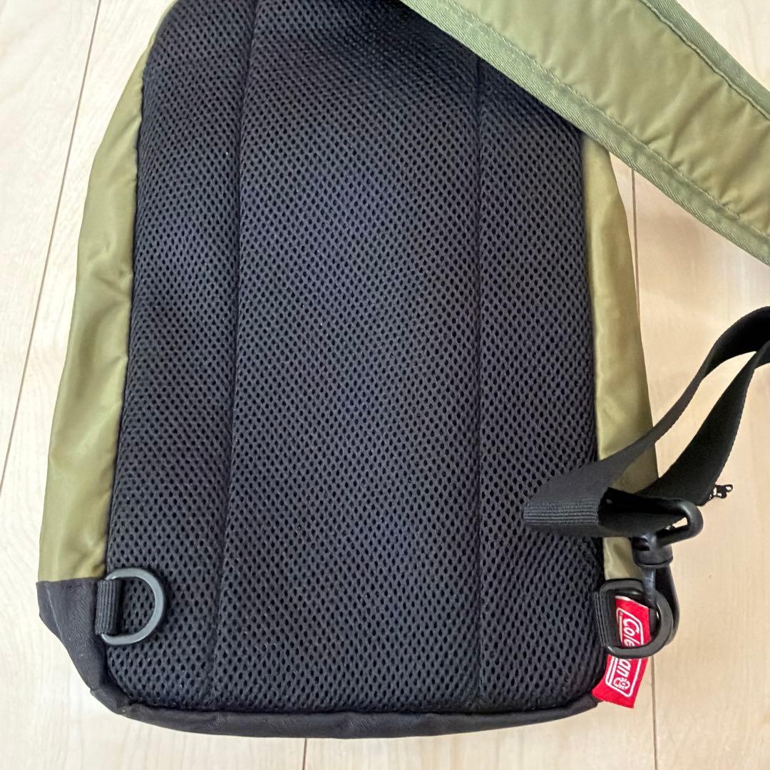 【美品】コールマン Coleman ワンショルダーバッグ ボディバッグ カーキ — image 5