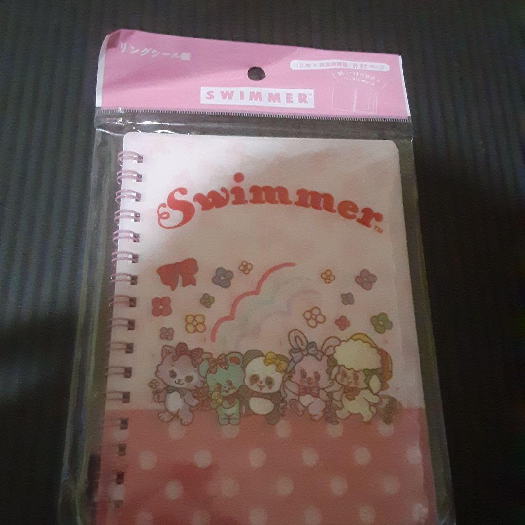 新品未使用 SWIMMER リングシール帳 アニマル柄 — image 2
