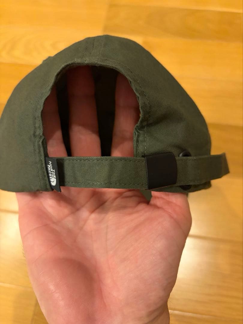 【廃盤品！】ノースフェイス　TNFチノキャップ　カーキ（濃い緑） — image 5