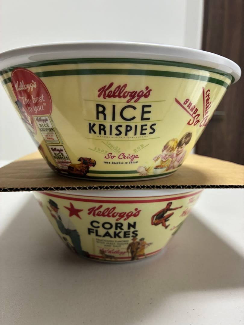 Kellogg's ビンテージ風ボウル 2個セット。レア⁉️非売品‼️ — image 2