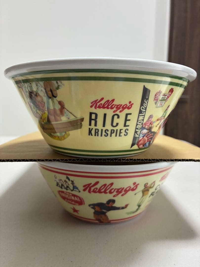 Kellogg's ビンテージ風ボウル 2個セット。レア⁉️非売品‼️ — image 4