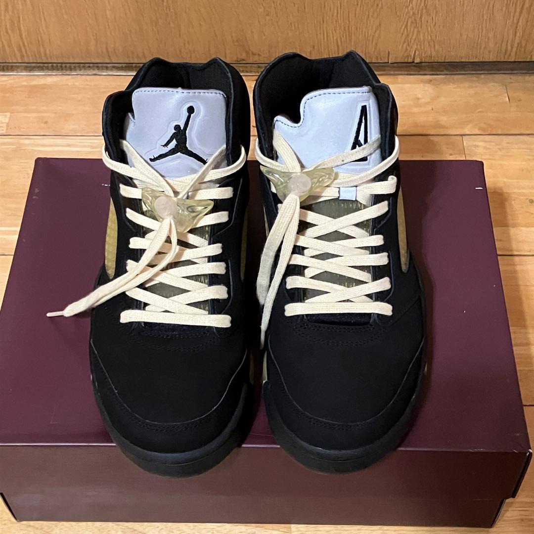 A Ma Maniere × Air Jordan 5 Black 25.5 — image 2