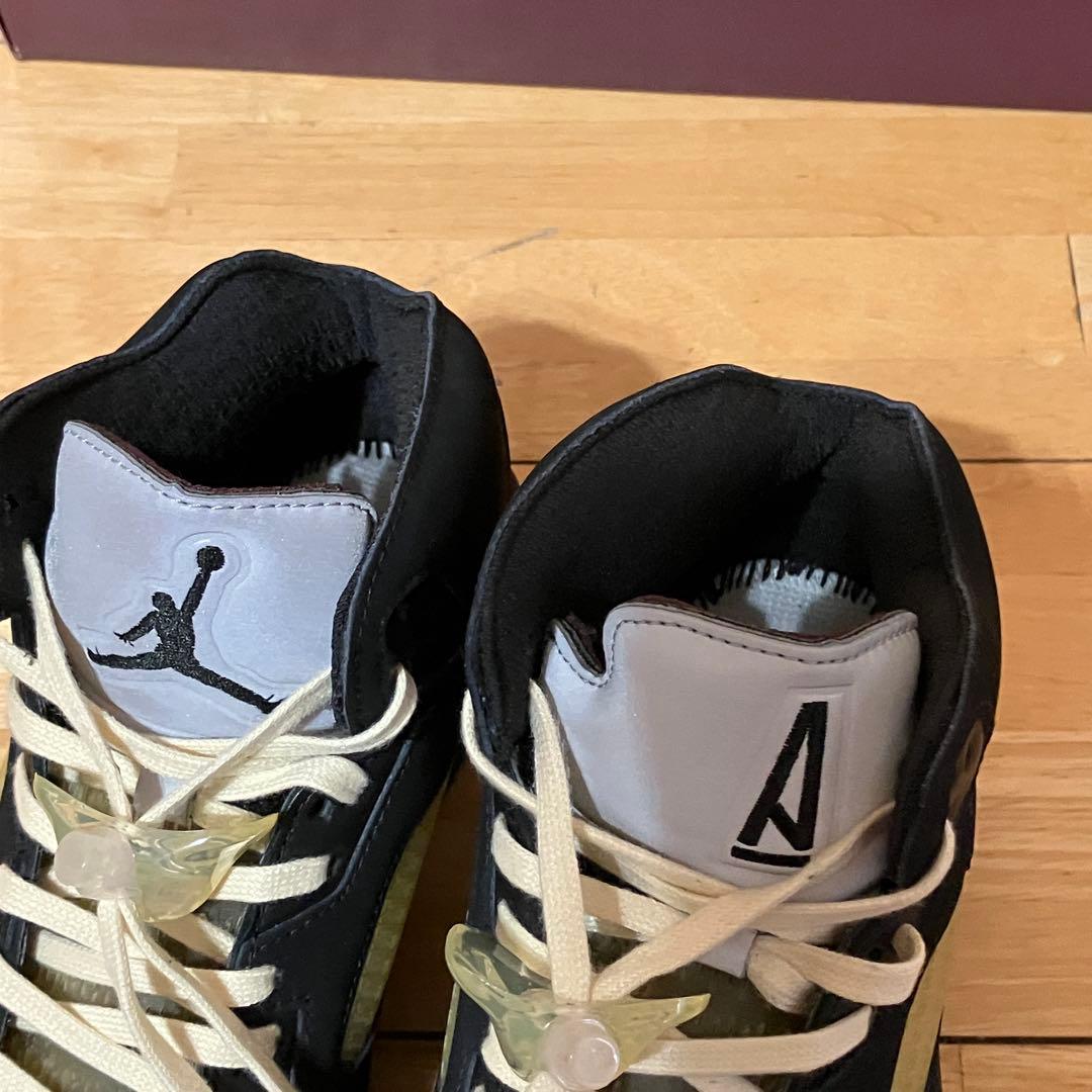 A Ma Maniere × Air Jordan 5 Black 25.5 — image 5