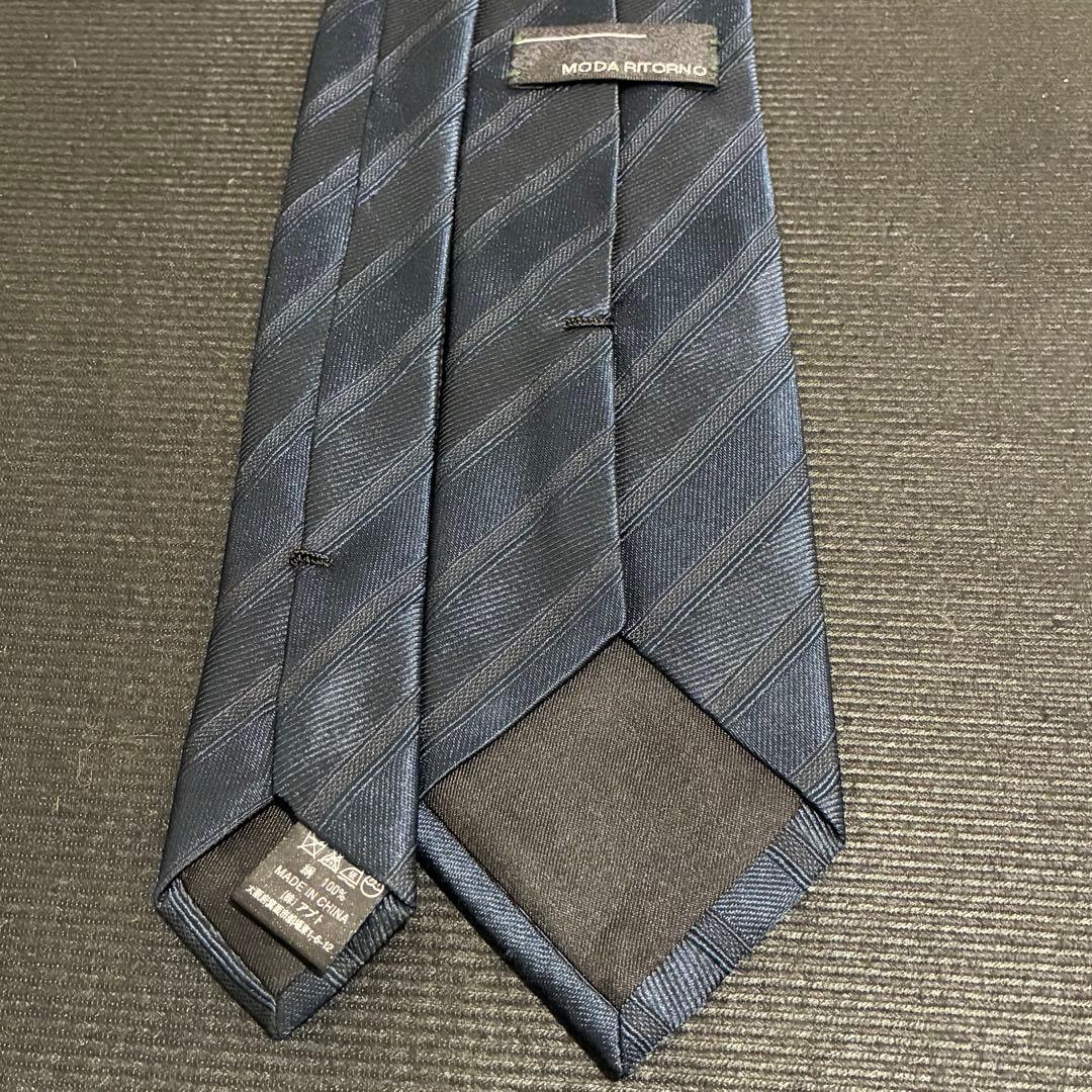 MODA RITORNO モダリトルノ ネクタイ ストライプ柄 — image 4