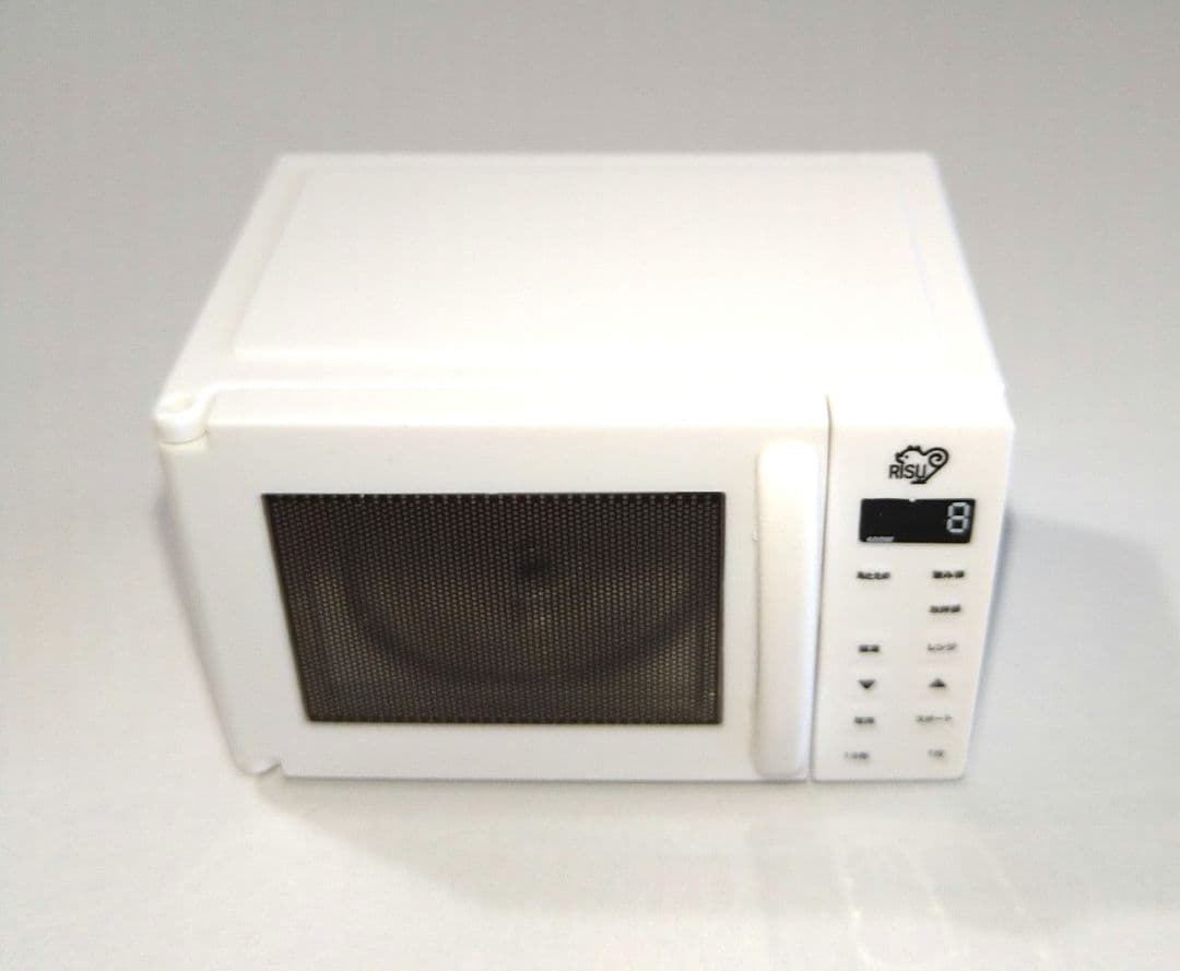 リーメント　ミニチュア　電子レンジと食品セット — image 2