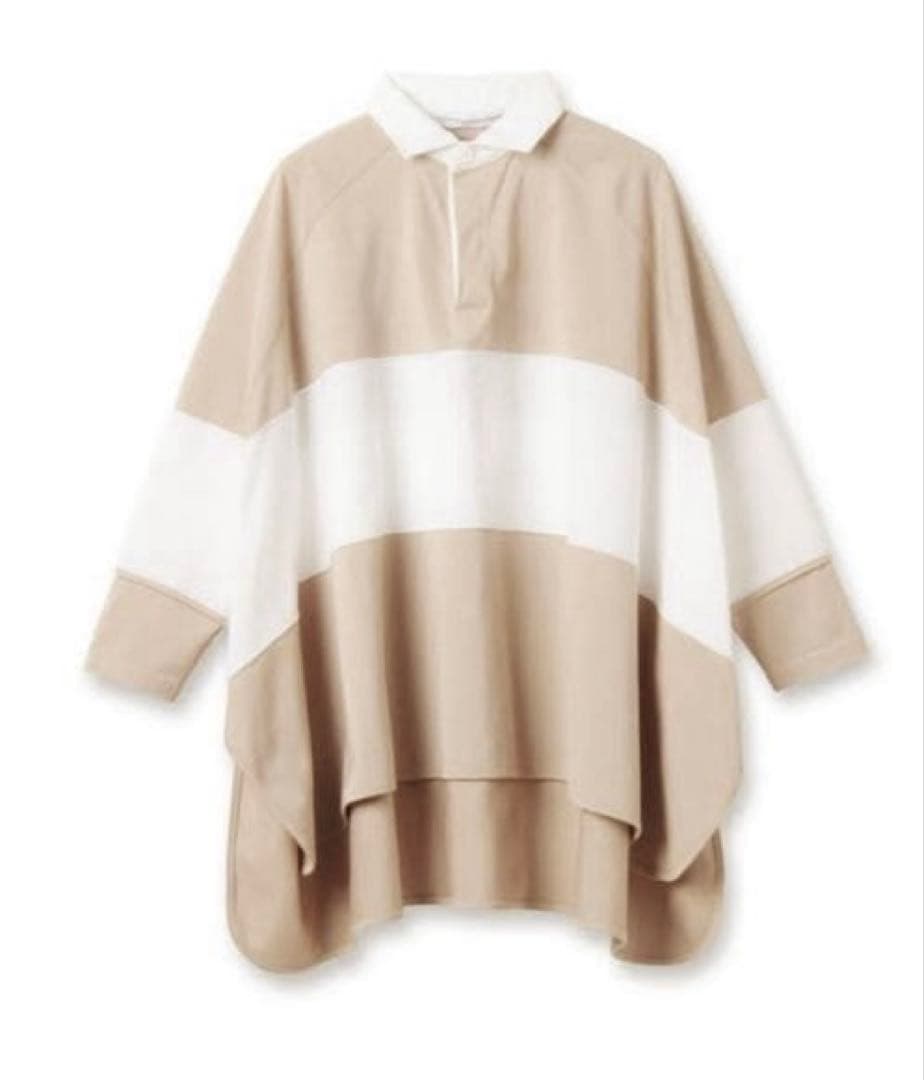 3640y【美品】コグザビッグスモーク メガラグビージャージ ワイドポロシャツ — image 2