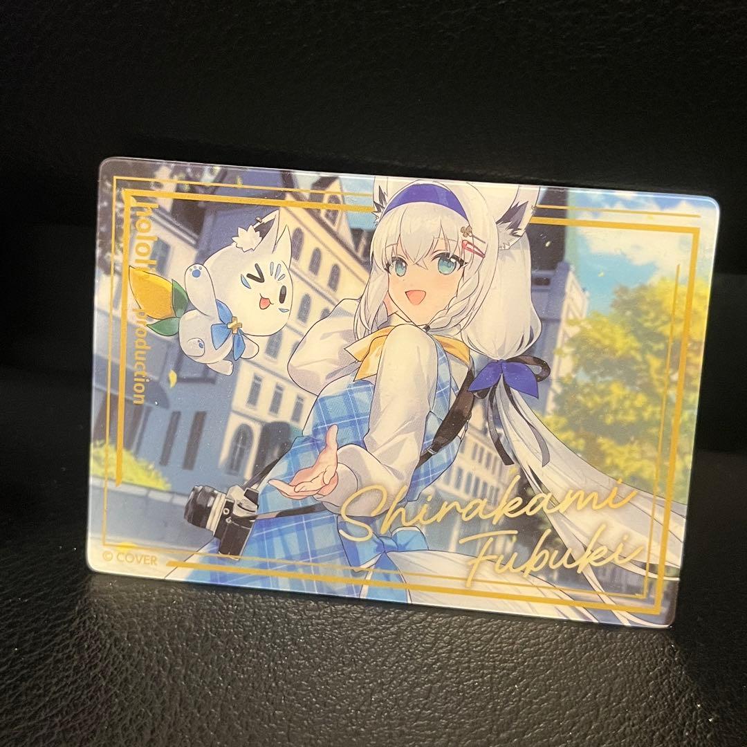 ホロライブ 白上フブキ アクリルスタンド　プラカード　2点セット — image 3