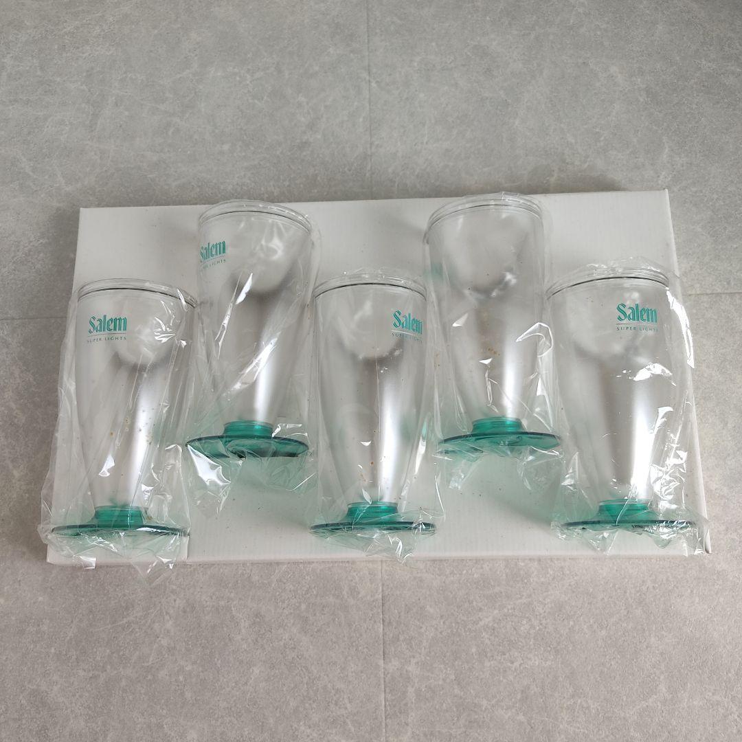 SALEM SUPER LIGHTS グラス 5個セット ノベルティ — image 4