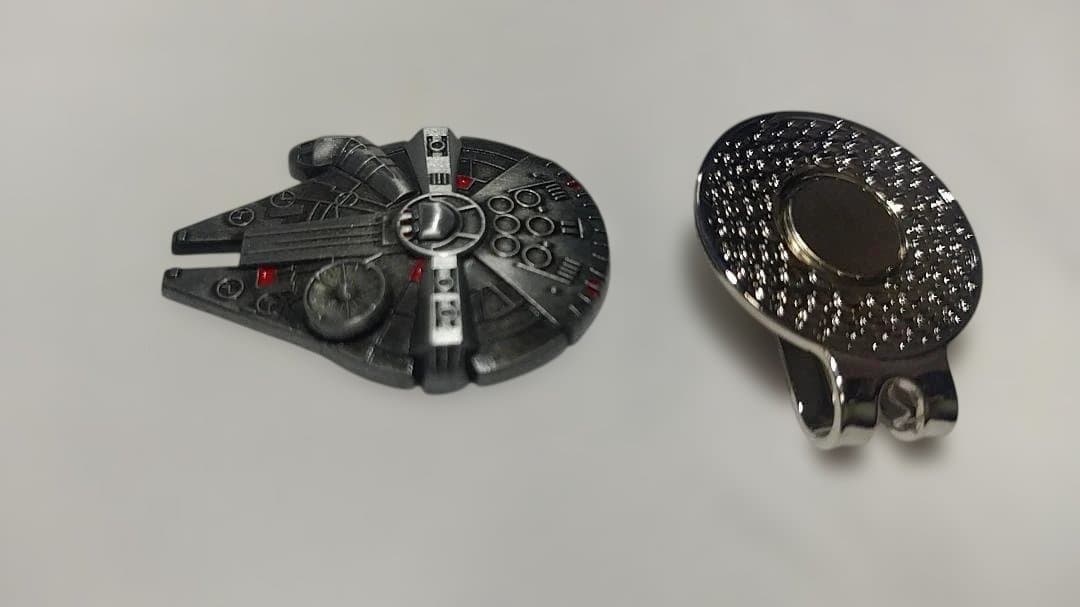スターウォーズ　ミレニアム・ファルコン　ゴルフボールマーカー — image 2