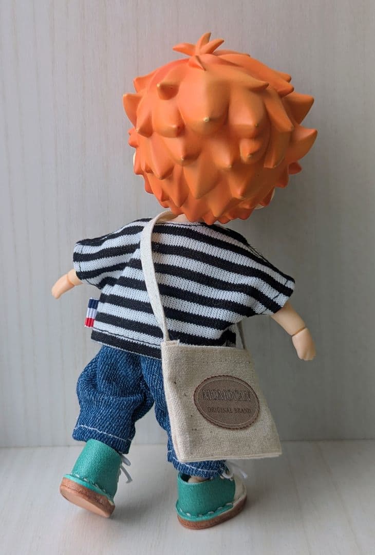 ●桃缶●no.351　ねんどろいどどーるサイズ　サコッシュ付ボーダー3点セット — image 4