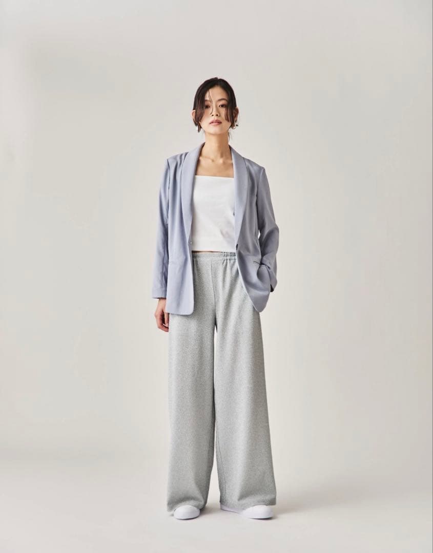 【本日限定値下げ】connse ラメパンツ　white — image 2