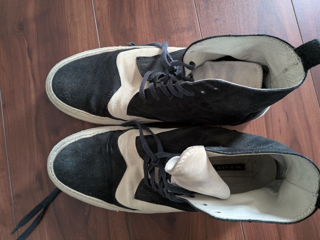 ANN DEMEULEMEESTER ハイカットスニーカー43？スエード — image 3