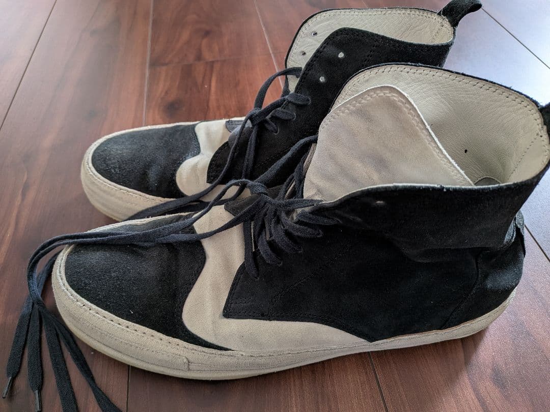 ANN DEMEULEMEESTER ハイカットスニーカー43？スエード — image 5