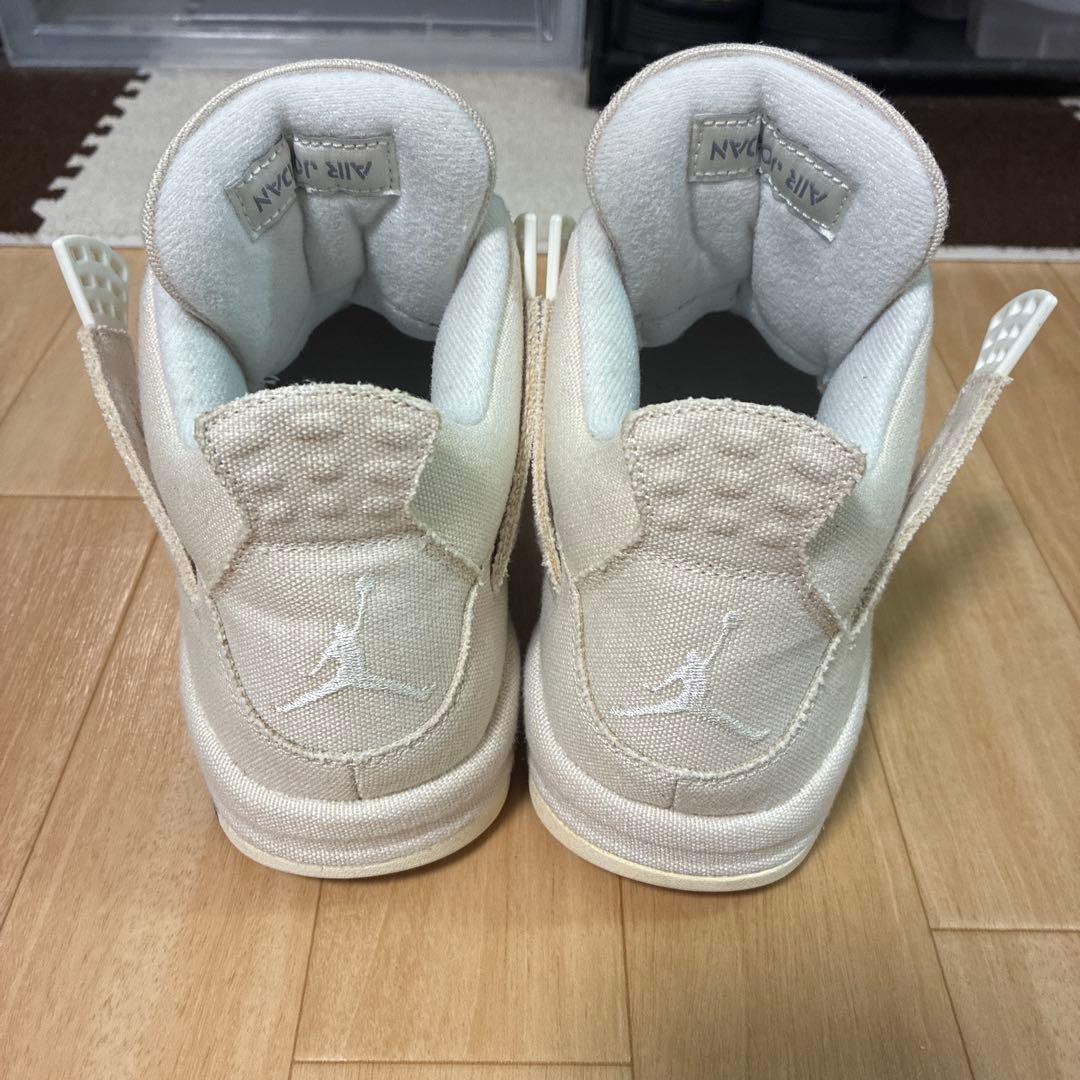 Nike Women's Air Jordan 4 "Sail" 27cm — image 4