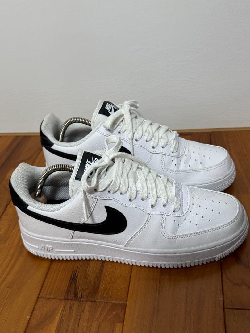 NIKE AIR FORCE 1 ホワイト ブラック — image 4