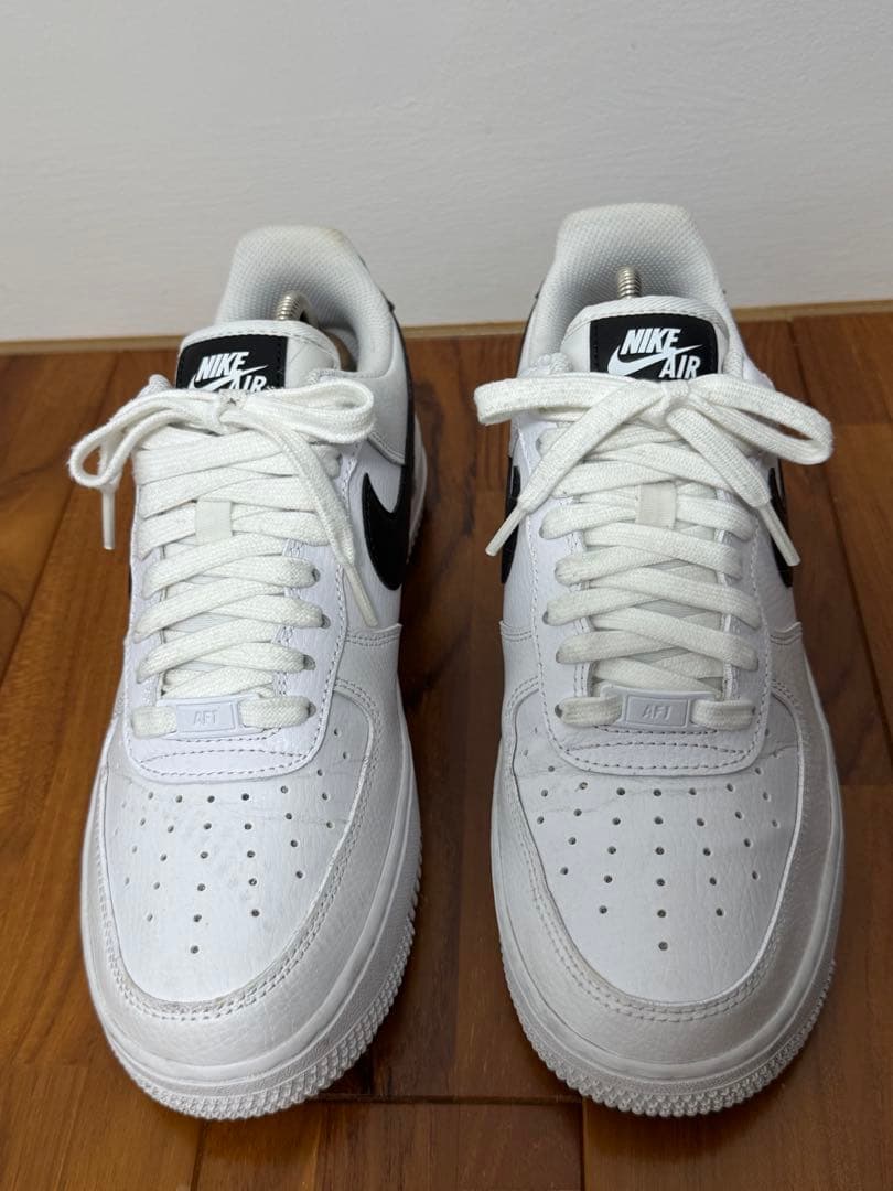 NIKE AIR FORCE 1 ホワイト ブラック — image 5