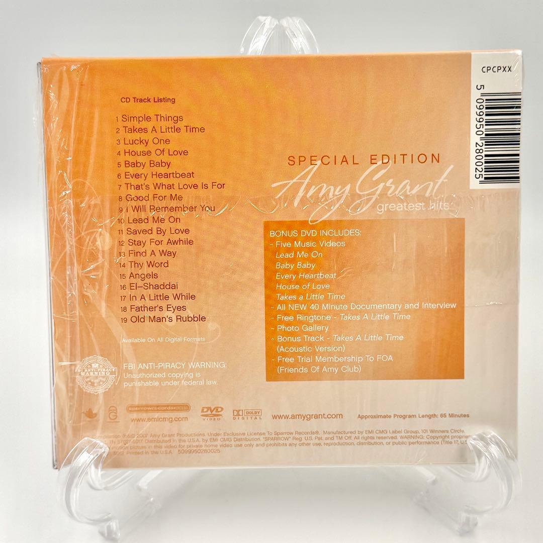 美品 スリーブ付 Amy Grant Greatest Hits CD+DVD — image 2