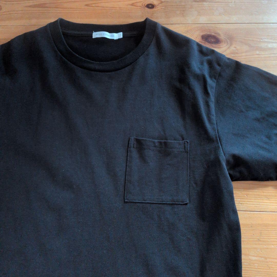 WEGO STANDARD ポケット付きTシャツ ブラック Sサイズ — image 2