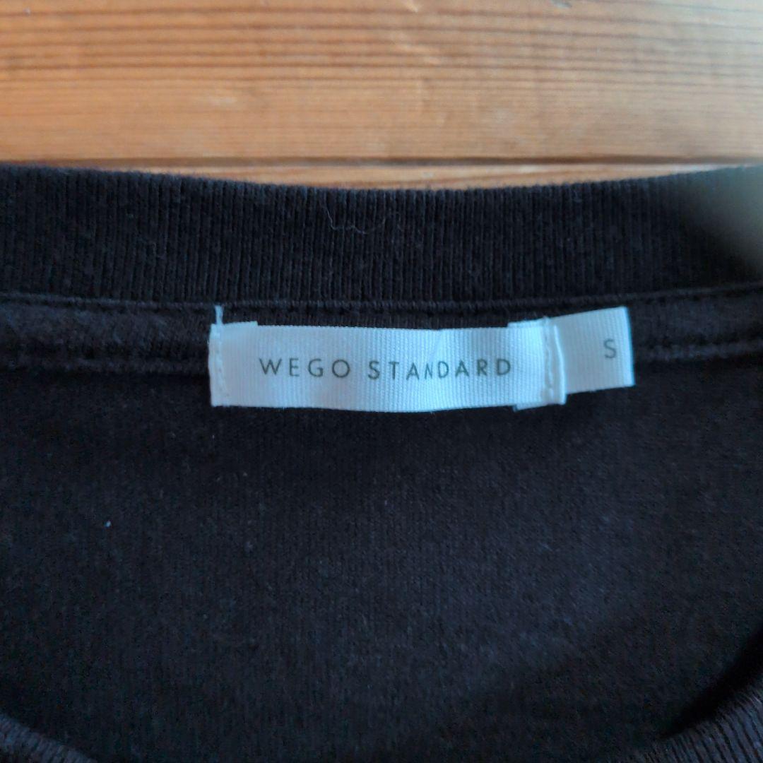 WEGO STANDARD ポケット付きTシャツ ブラック Sサイズ — image 3