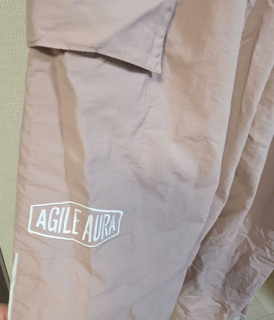 AGILE AURA　ピンク　カーゴパンツ　L — image 3