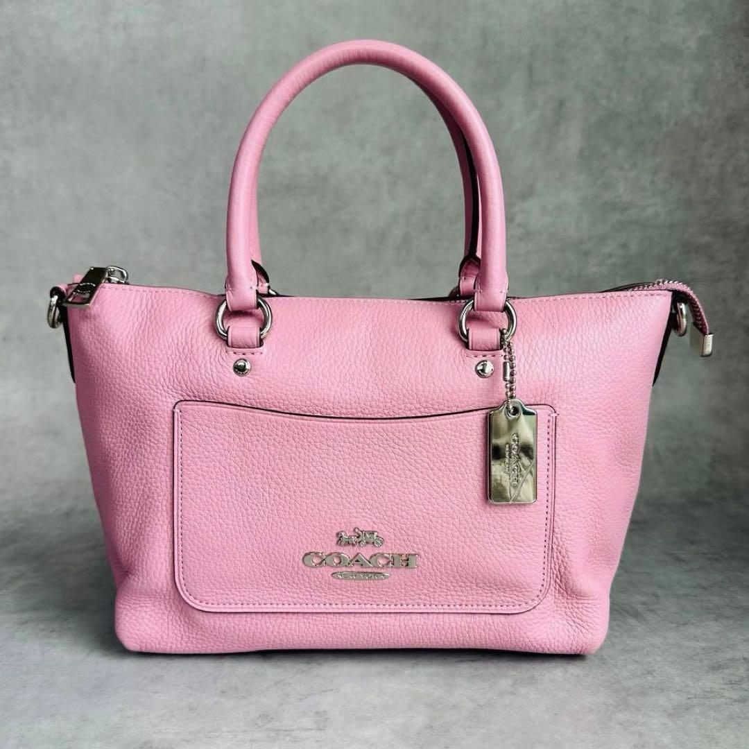 COACH Mini Emma Satchel Bag 2way Bag — image 2