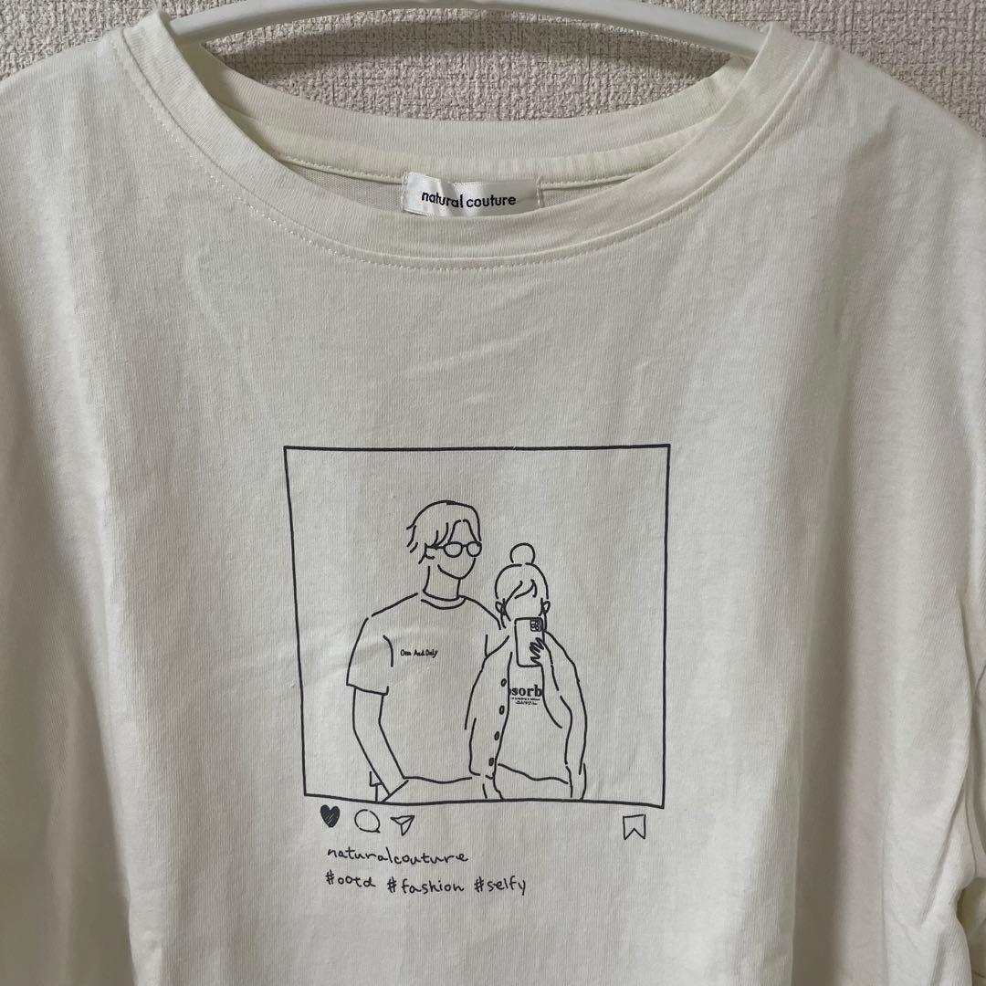 【natural couture】カップルプリントT — image 4
