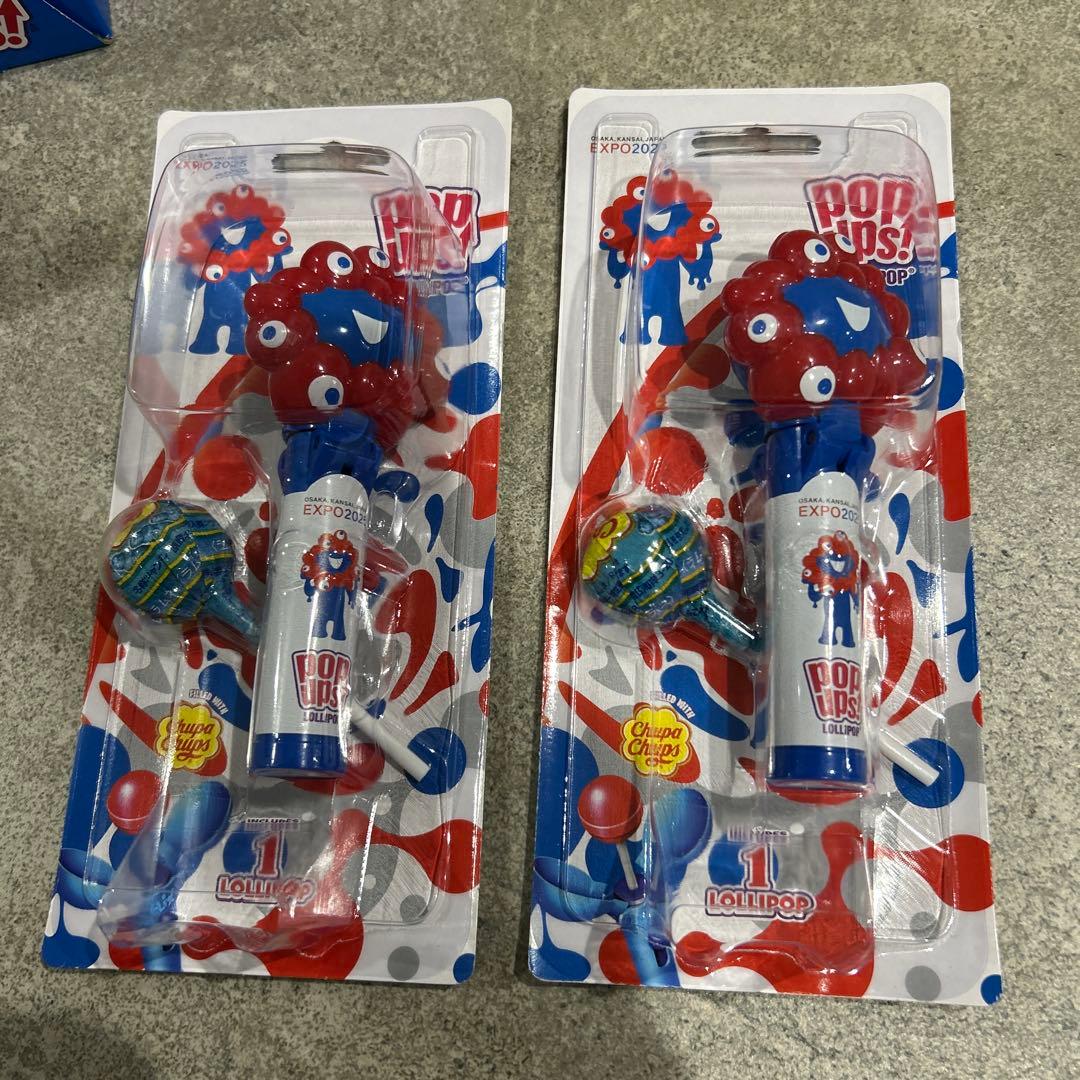 残り1点 ミャクミャク チュッパチャプス 2個セット — image 2