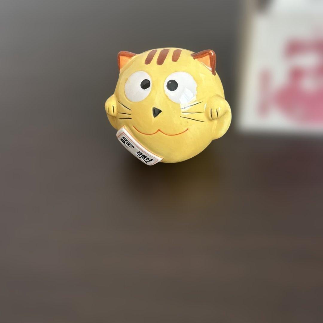 新品　開運　どら猫　貯金箱 — image 2