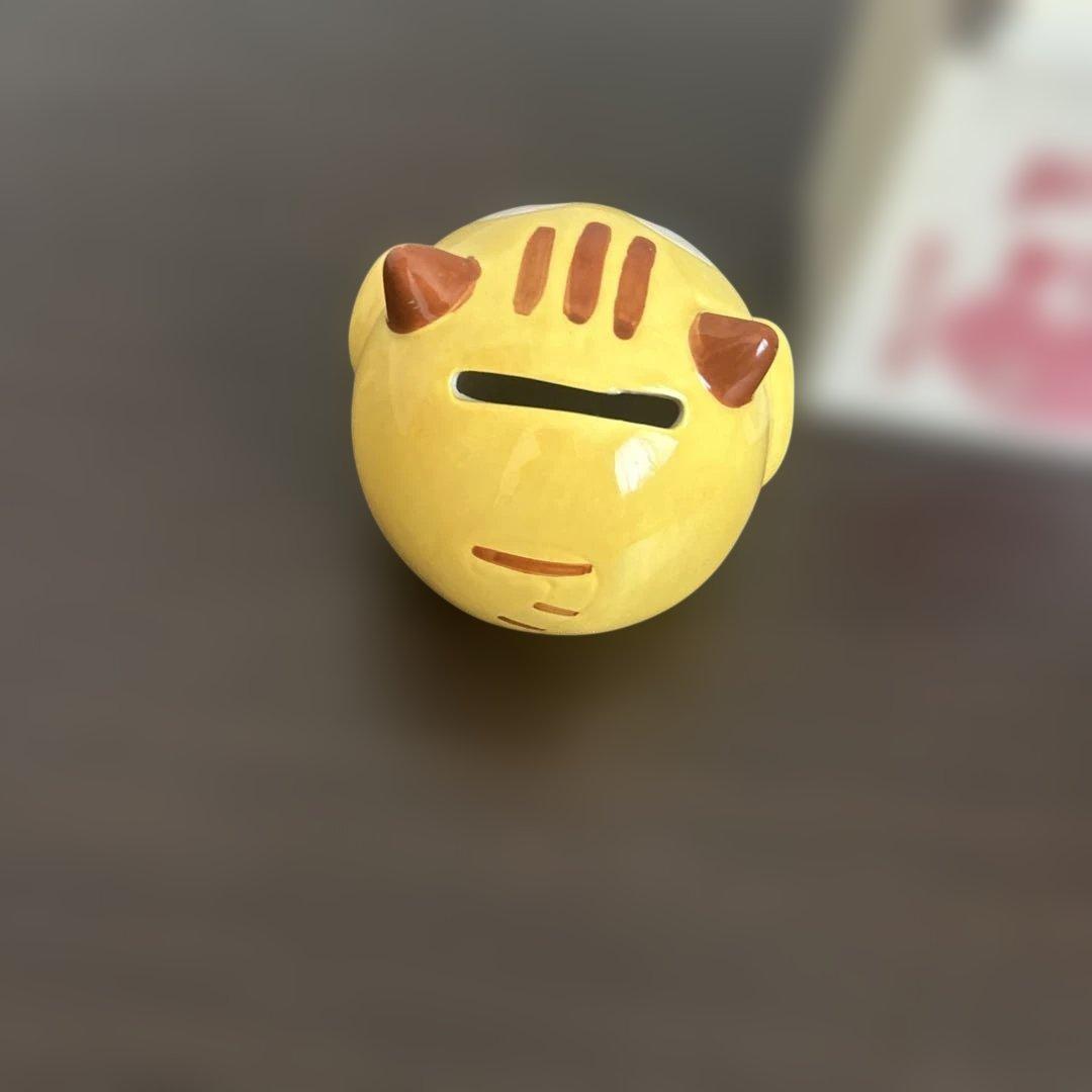 新品　開運　どら猫　貯金箱 — image 3