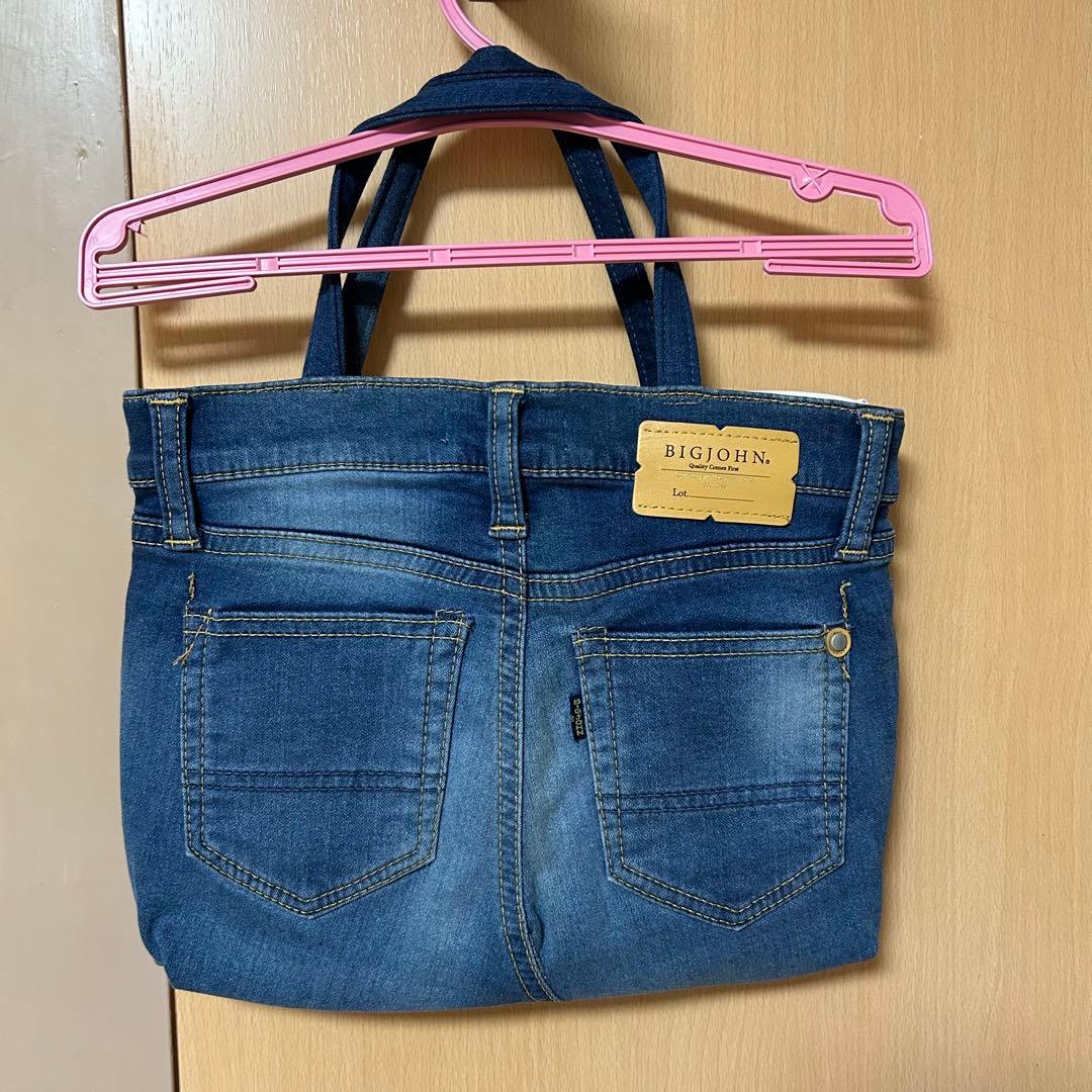 BIGJOHN ビッグジョン デニム ハンドバッグ 鞄 倉敷 平成ギャル y2k — image 3