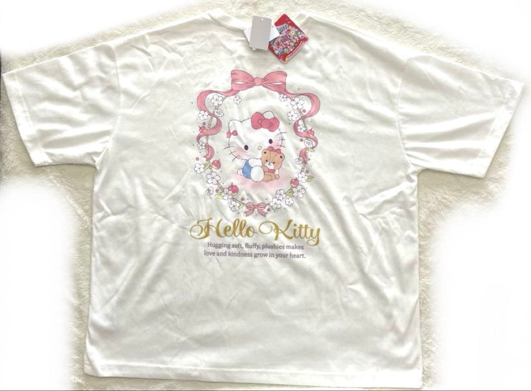 6r1596 新品　３Ｌ　サンリオ　キティ50周年　Tシャツ　タイニーチャム — image 2