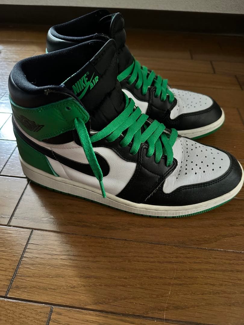 NIKE Air Jordan 1 High Green Black — image 3