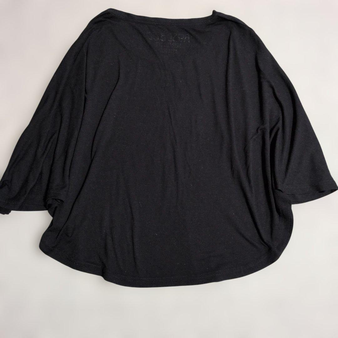 ROSE BUD プリントTシャツ ドルマンスリーブ ブラック F SIZE — image 2