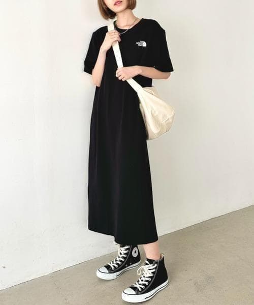 新品 ✨ 韓国限定 THE NORTH FACE ワンピース ブラック S — image 4