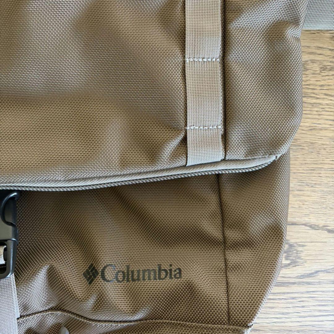 【Columbia】メッセンジャーバッグ ショルダーバッグ ベージュ【美品】 — image 3