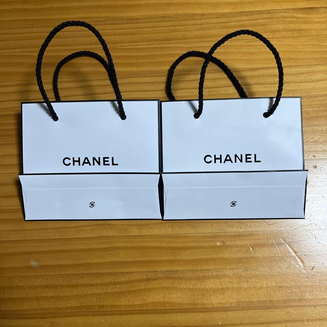 CHANEL ショッピング袋小　2枚セット — image 2