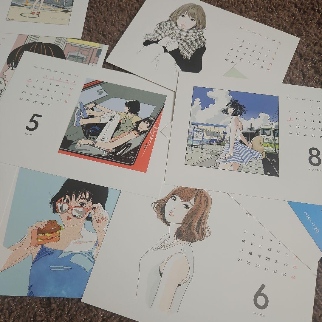 江口寿史 2019-2020年 卓上カレンダー — image 3