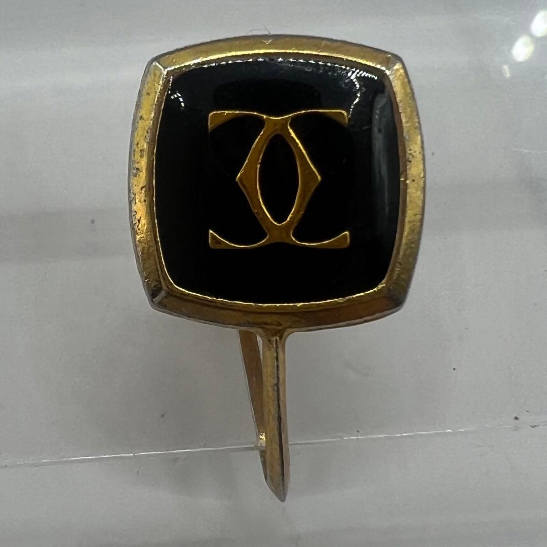 【極美品】カルティエ イヤリング 耳飾り ゴールドロゴ ゴールド金具 希少 レア — image 2