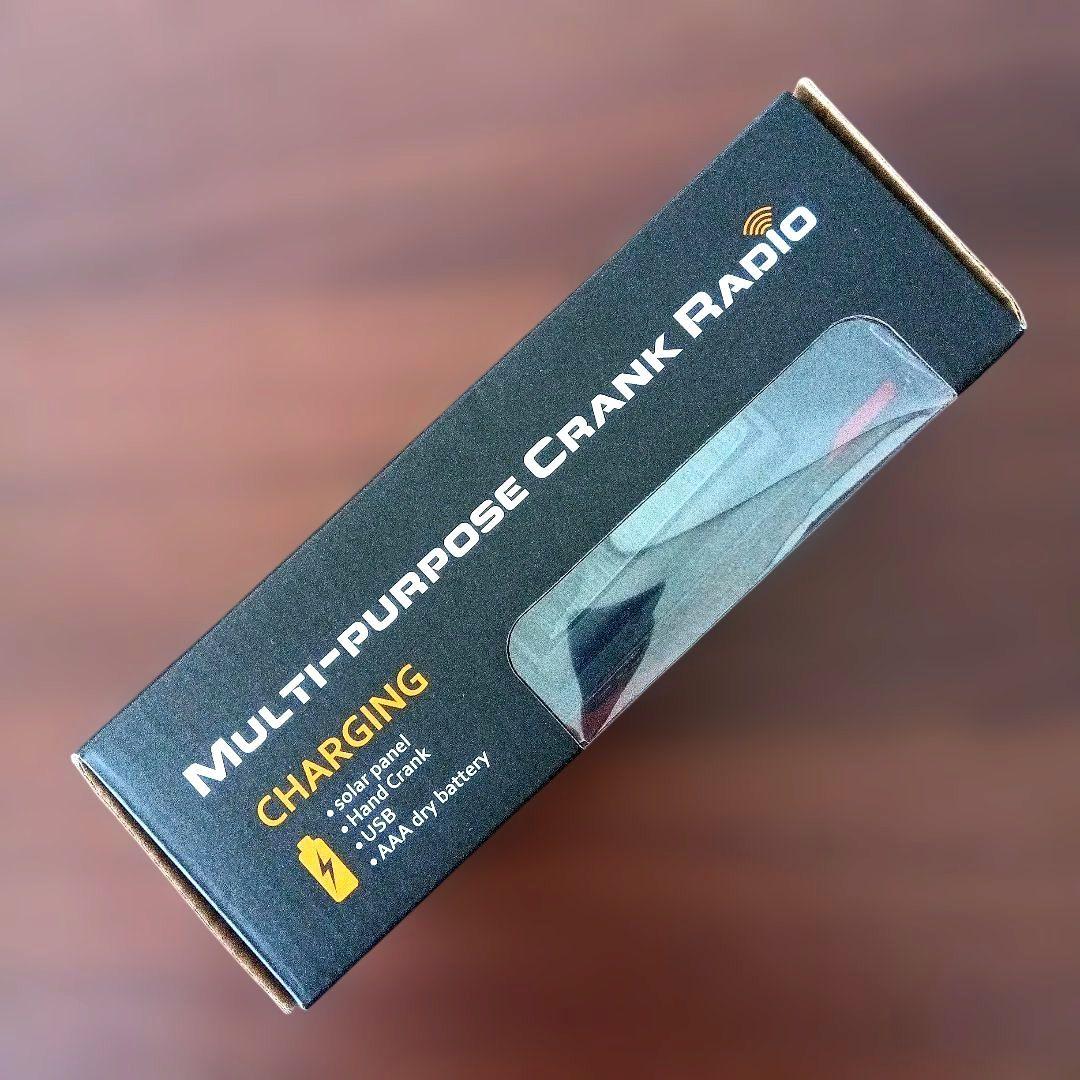 PEACEUP 多機能防災ラジオ 防災用品 アウトドア用品 携帯ラジオ レッド — image 4