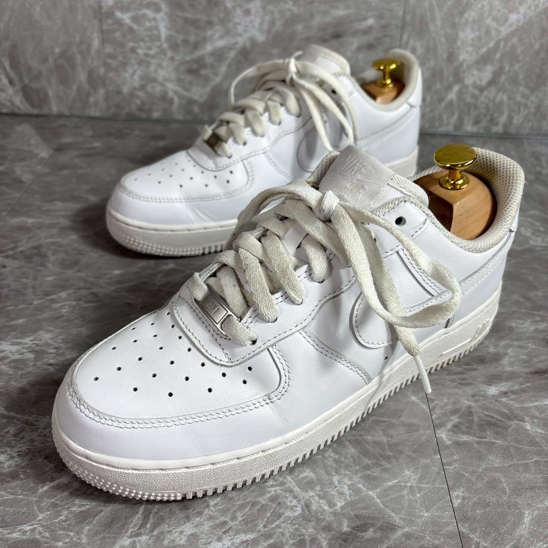 NIKE ナイキ Air Force 1 エアフォース1オールホワイト 25.5 — image 2