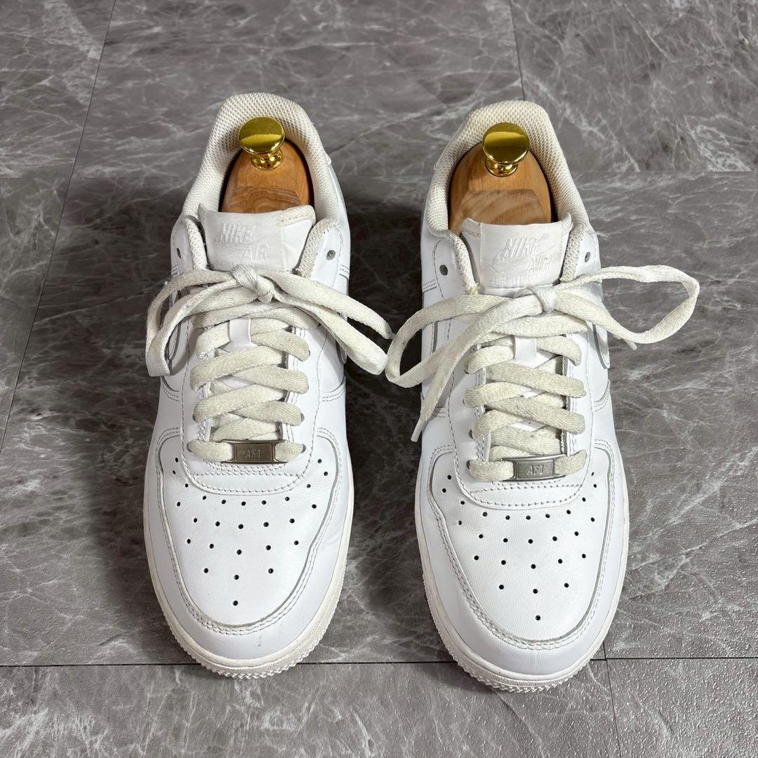 NIKE ナイキ Air Force 1 エアフォース1オールホワイト 25.5 — image 3