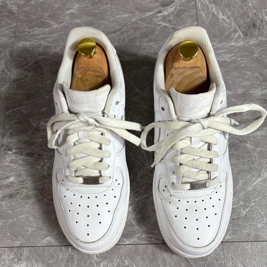 NIKE ナイキ Air Force 1 エアフォース1オールホワイト 25.5 — image 4