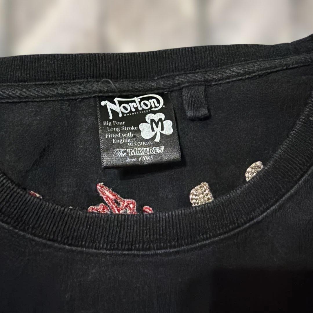 値下げしましたNorton 長袖カットソー ブラック Mサイズ — image 3